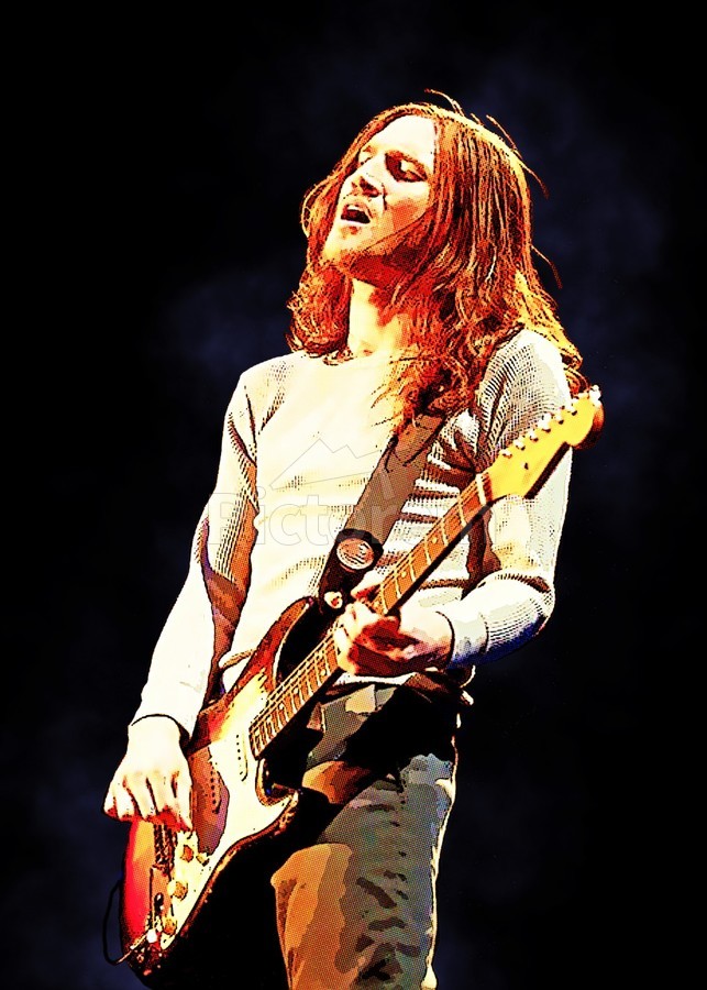 John Frusciante by Gunawan Rb Wall Art